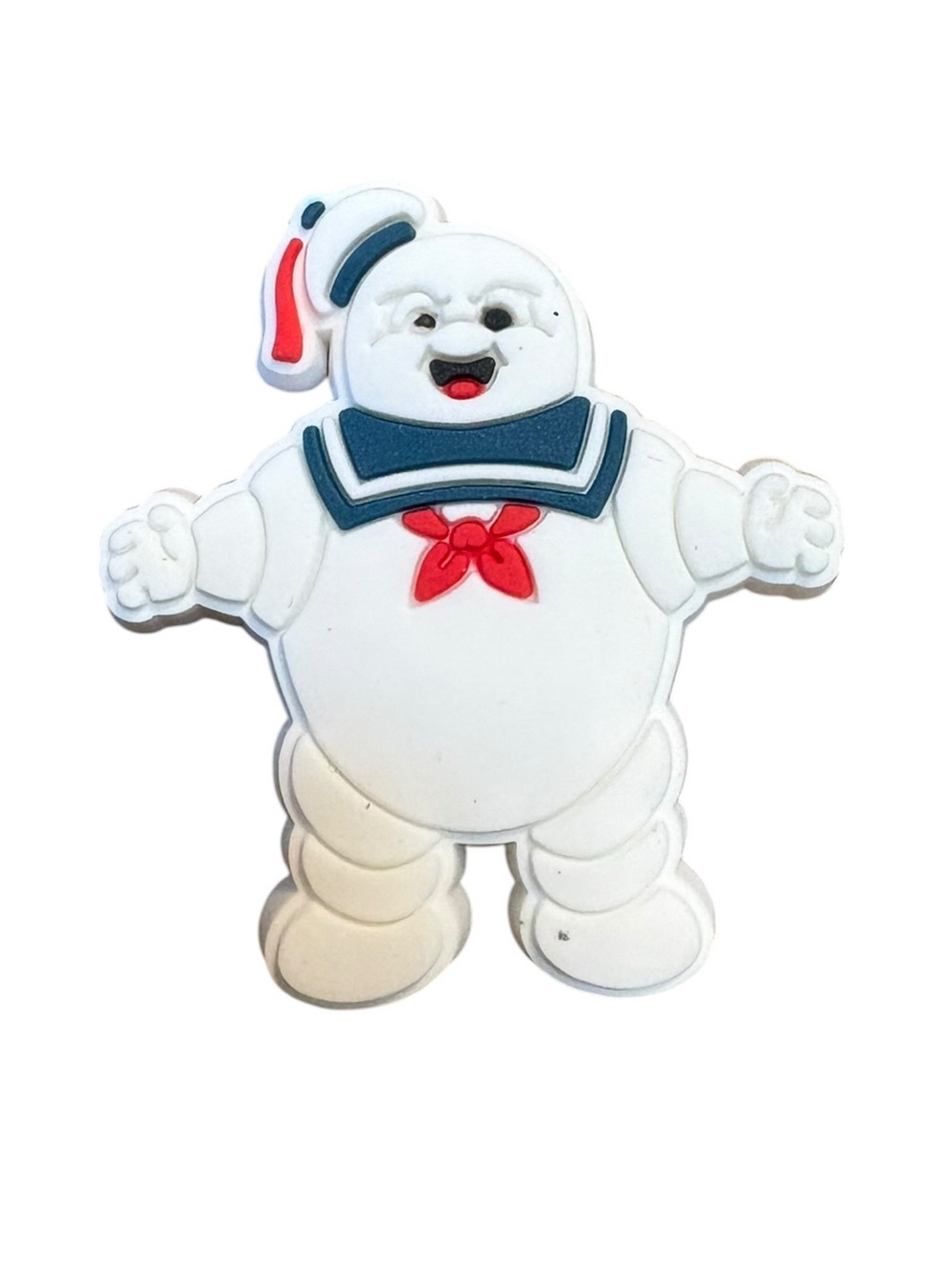 Ghostbusters Stay Puft Marshmallow Man Croc Charm
